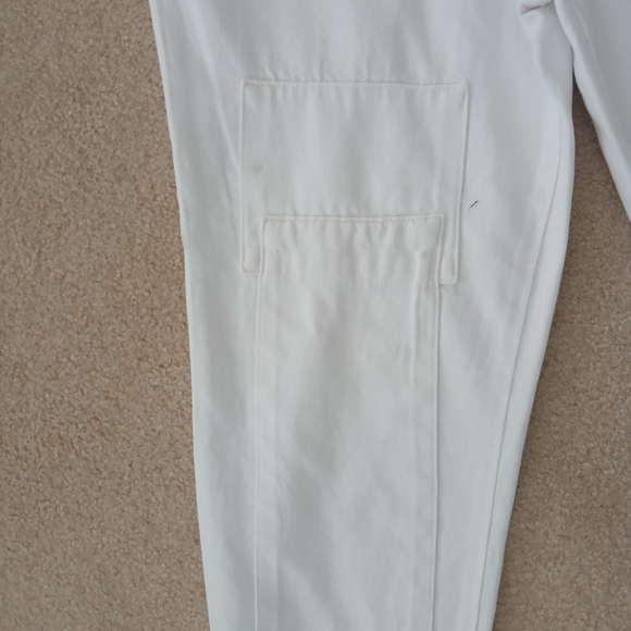 Kensie Women's White Jeans High Rise Slim sz 8/29.   FL - Picture 2 of 7